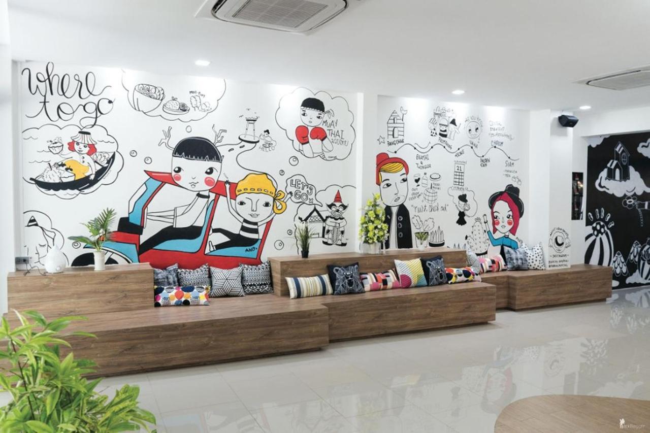 All Day Hostel At Bts Bang Chak Бангкок Экстерьер фото